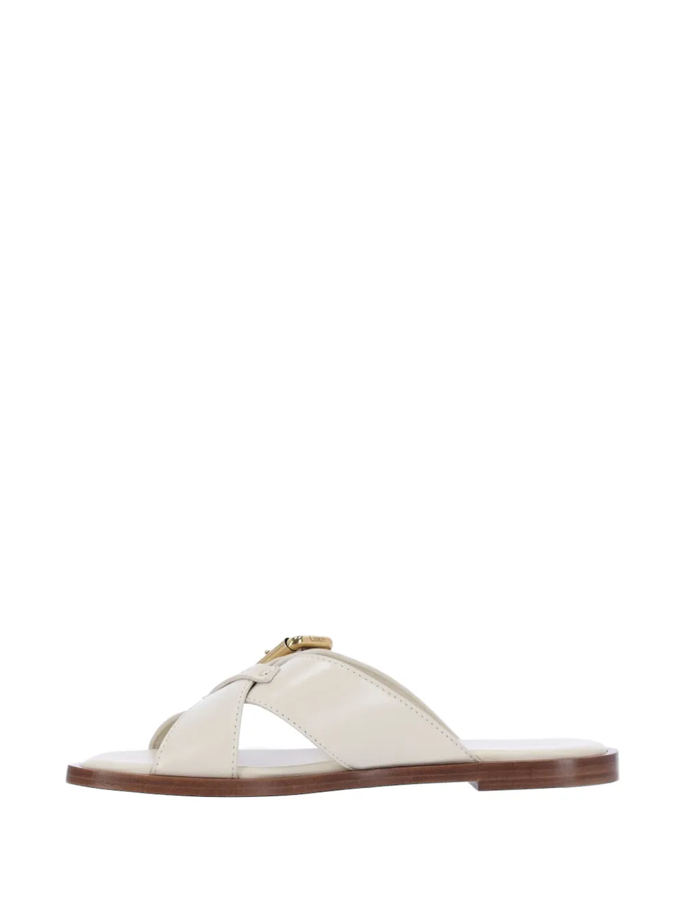 Chloé Nil flat sandals Beige