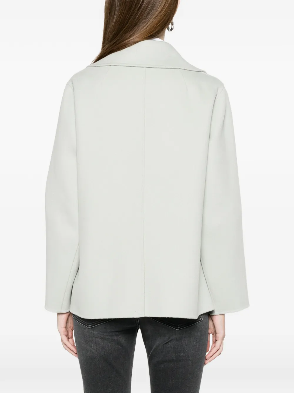 'S Max Mara Sailorjas met dubbele rij knopen Groen