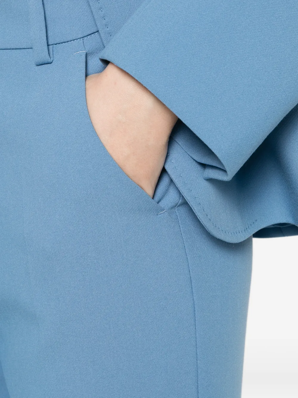 Weekend Max Mara Pantalon met steekzakken Blauw