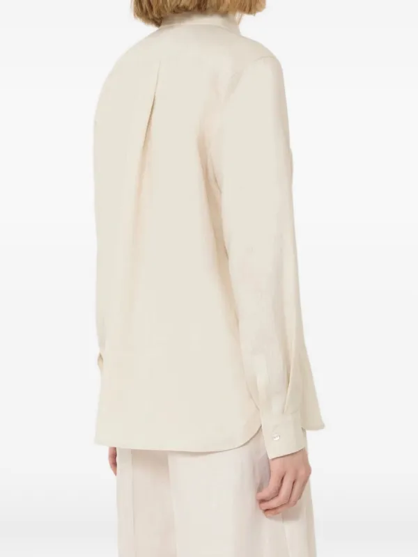Max Mara ロングスリーブ シャツ | ニュートラル | FARFETCH JP