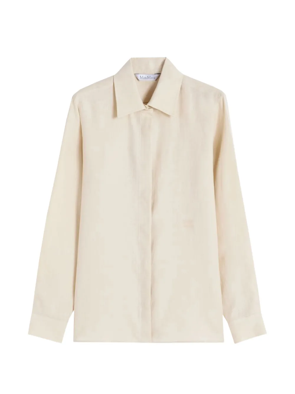 Max Mara oversized linen shirt - Toni neutri