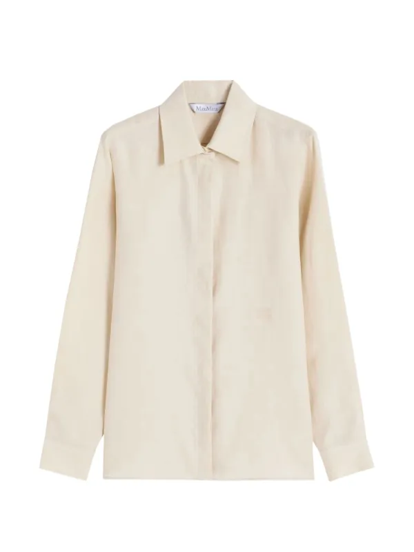 Max Mara ロングスリーブ シャツ | ニュートラル | FARFETCH JP