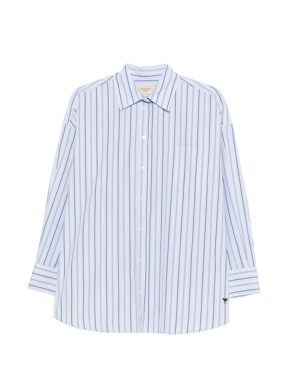 Weekend Max Mara striped-pattern shirt - Blu