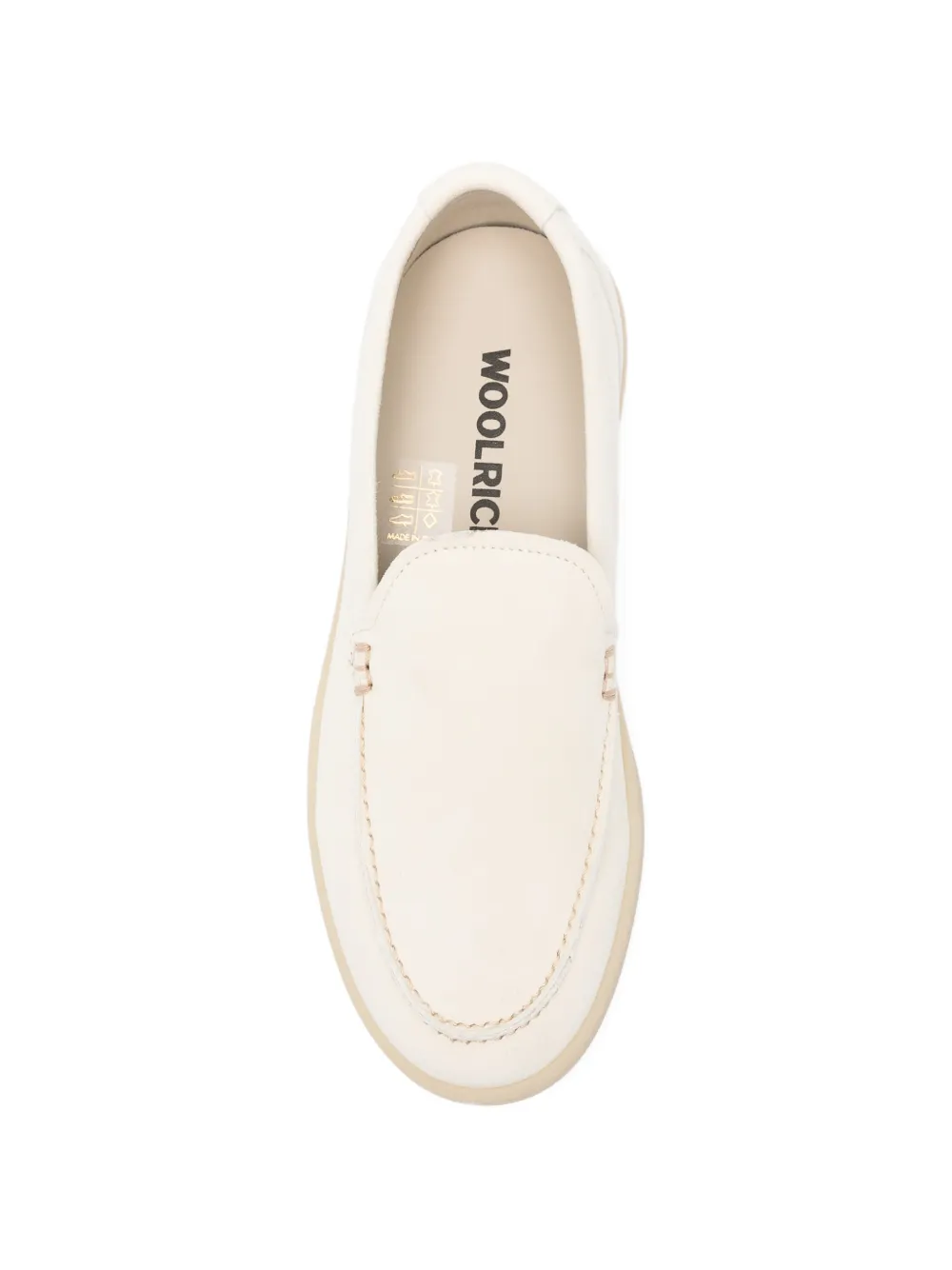 Woolrich suede loafers Beige