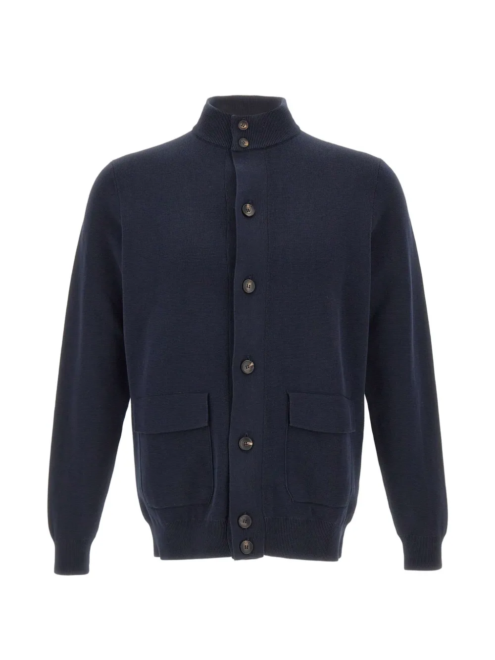 Filippo De Laurentiis button flap-pocket cardigan - Blu