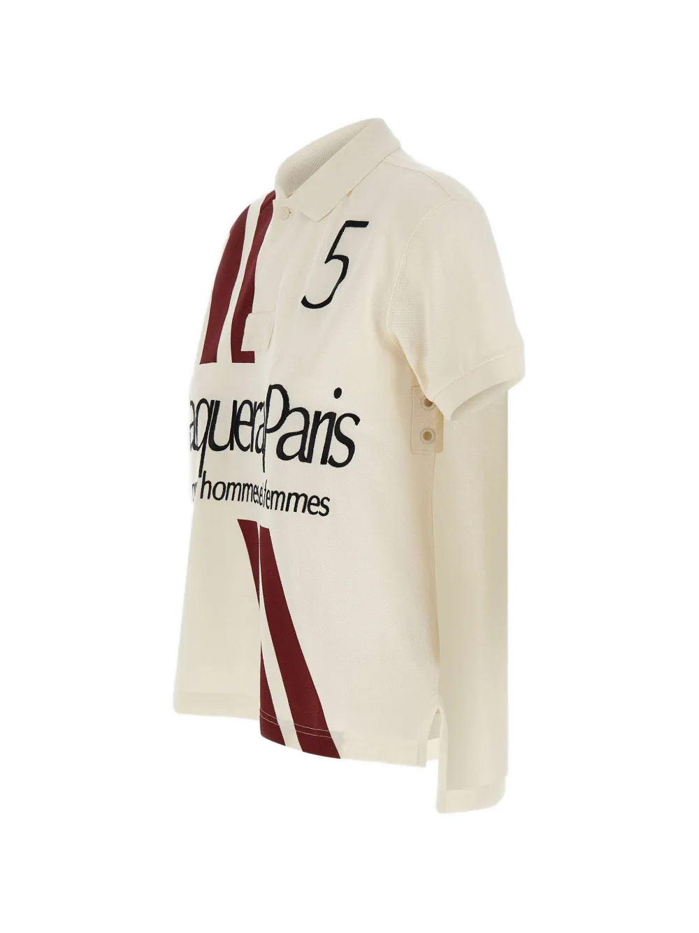  Vaquera Logo-print Embroidered Polo Shirt - Neutrals 