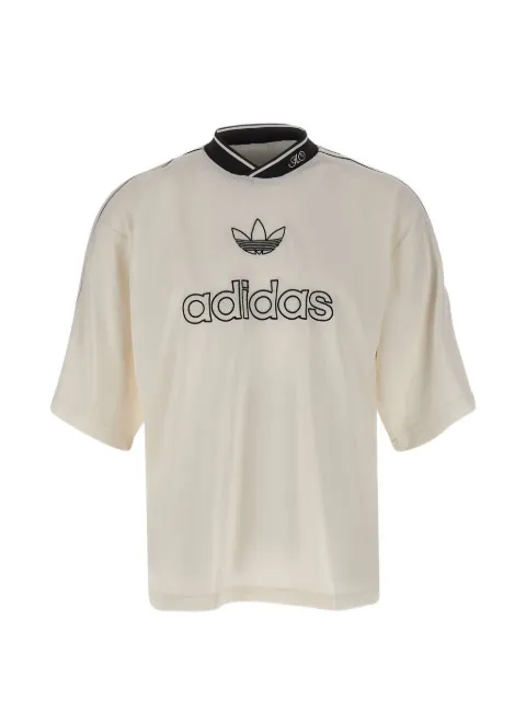 adidas logo-embroidered T-shirt