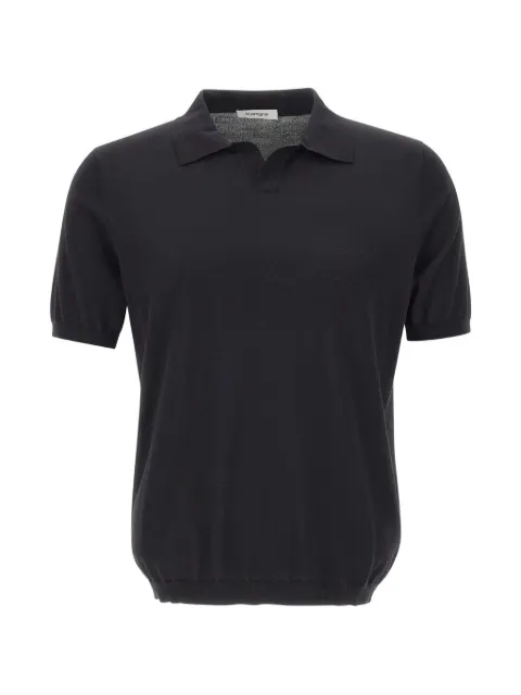 Kangra ribbed short-sleeves polo shirt