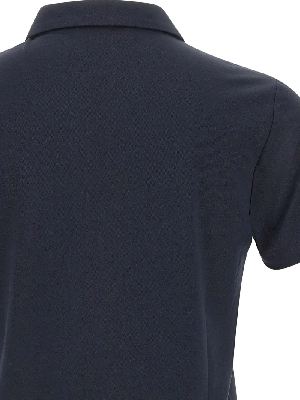 Peuterey Poloshirt met V-hals en logo Blauw