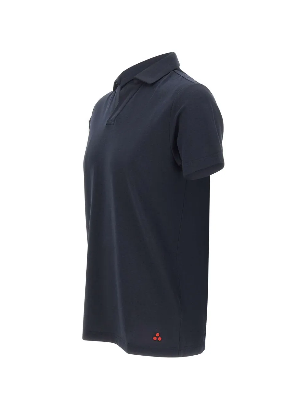 Peuterey Poloshirt met V-hals en logo Blauw
