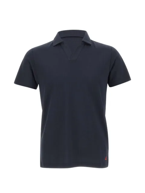 Peuterey v-neck logo polo shirt