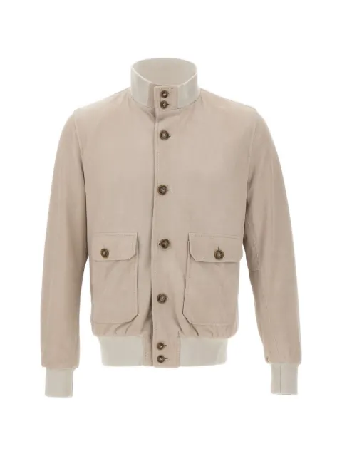 Barba Vermont high-collar jacket