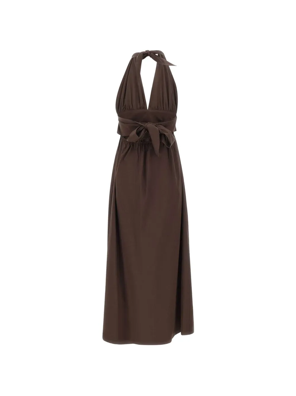 Lido Halterneck Tie A-Line Dress