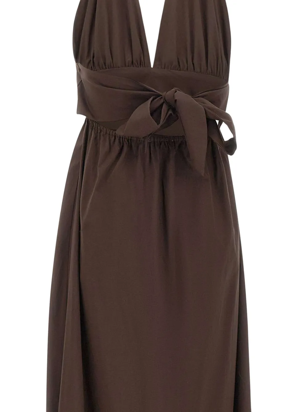 Lido Halterneck Tie A-Line Dress
