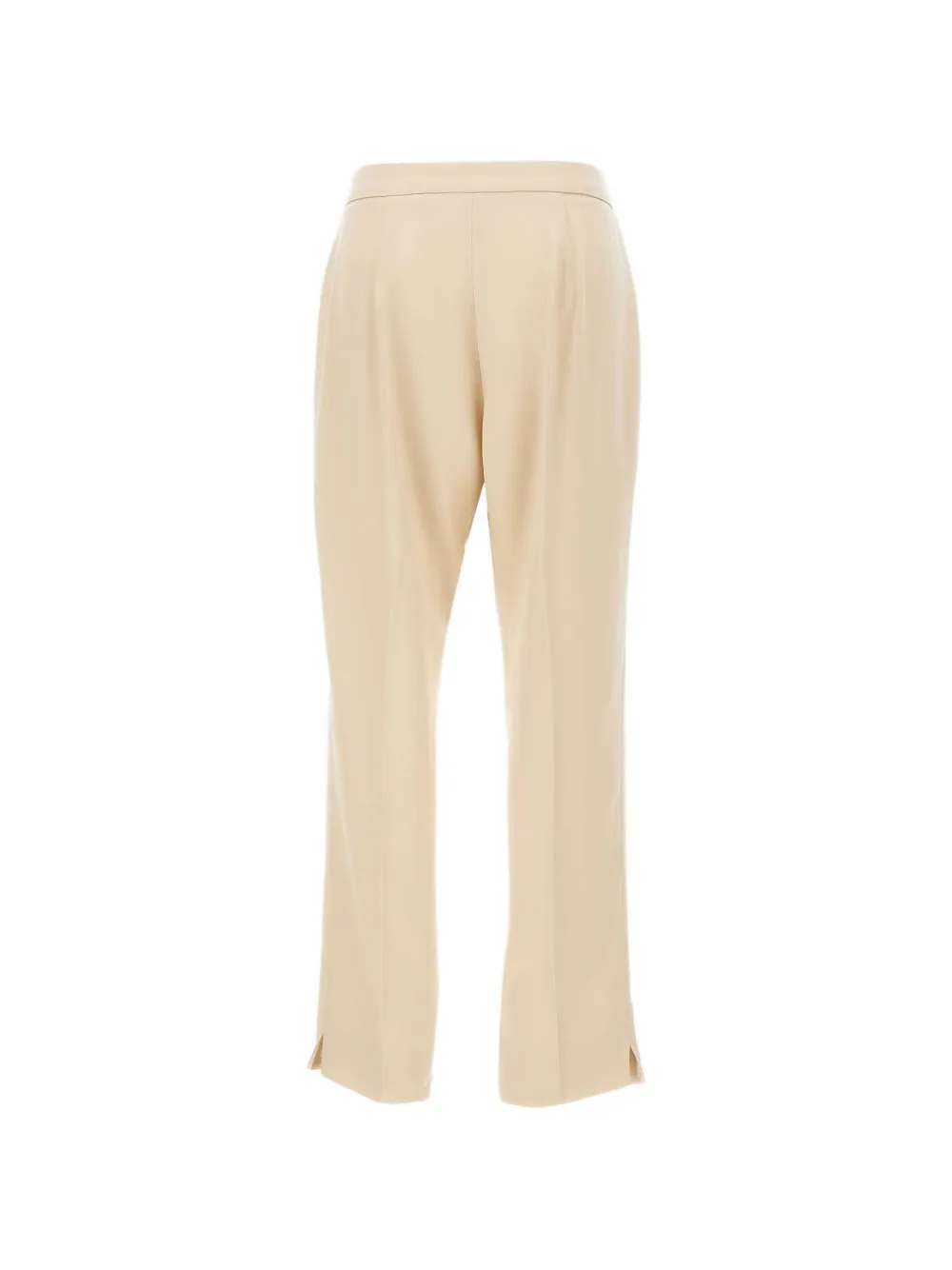  Elena Miro` Button Slit-detail Trousers - Neutrals 