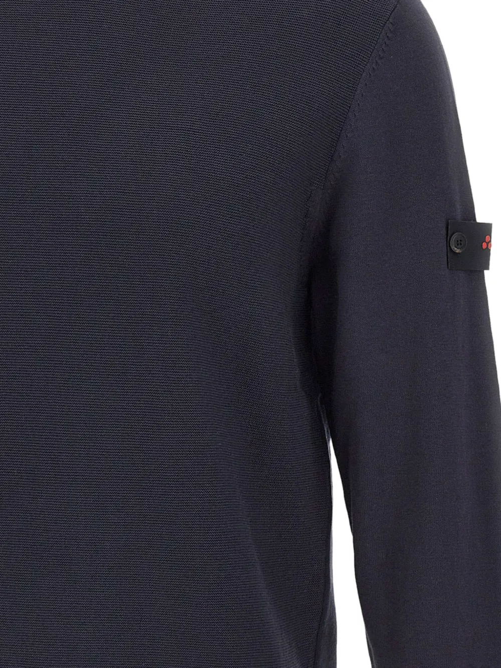 Peuterey Sweater met logopatch Blauw