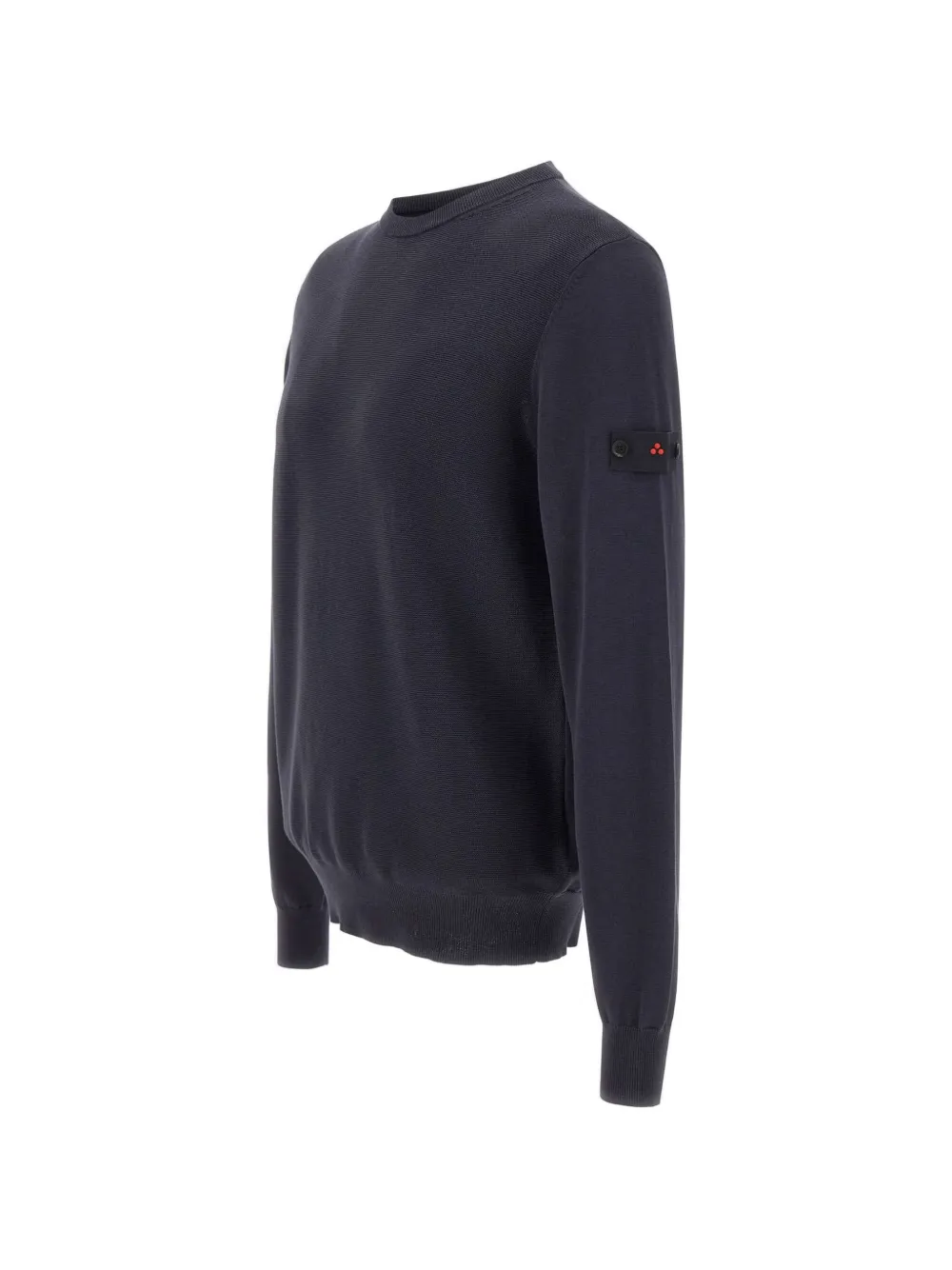  Peuterey Logo-patch Crew-neck Sweatshirt - Blue 