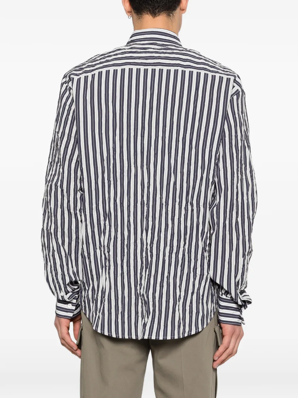 DSQUARED2 Gestreept overhemd Blauw
