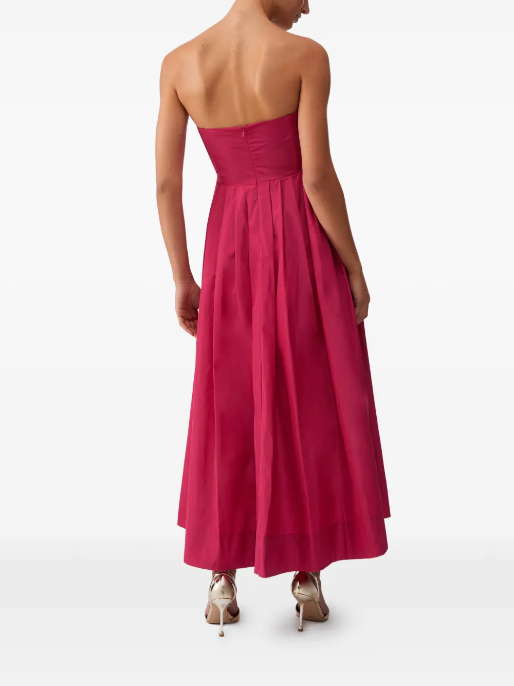 LIU JO Taffeta maxi-jurk Roze
