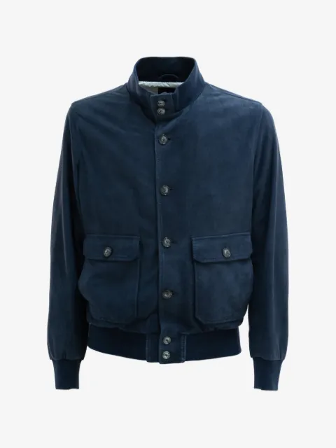 Barba button pocket jacket