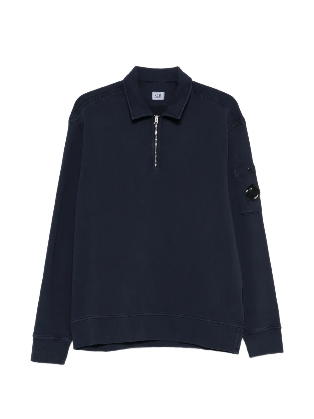 C.P. Company zip-fastening pocket sweatshirt - Blu