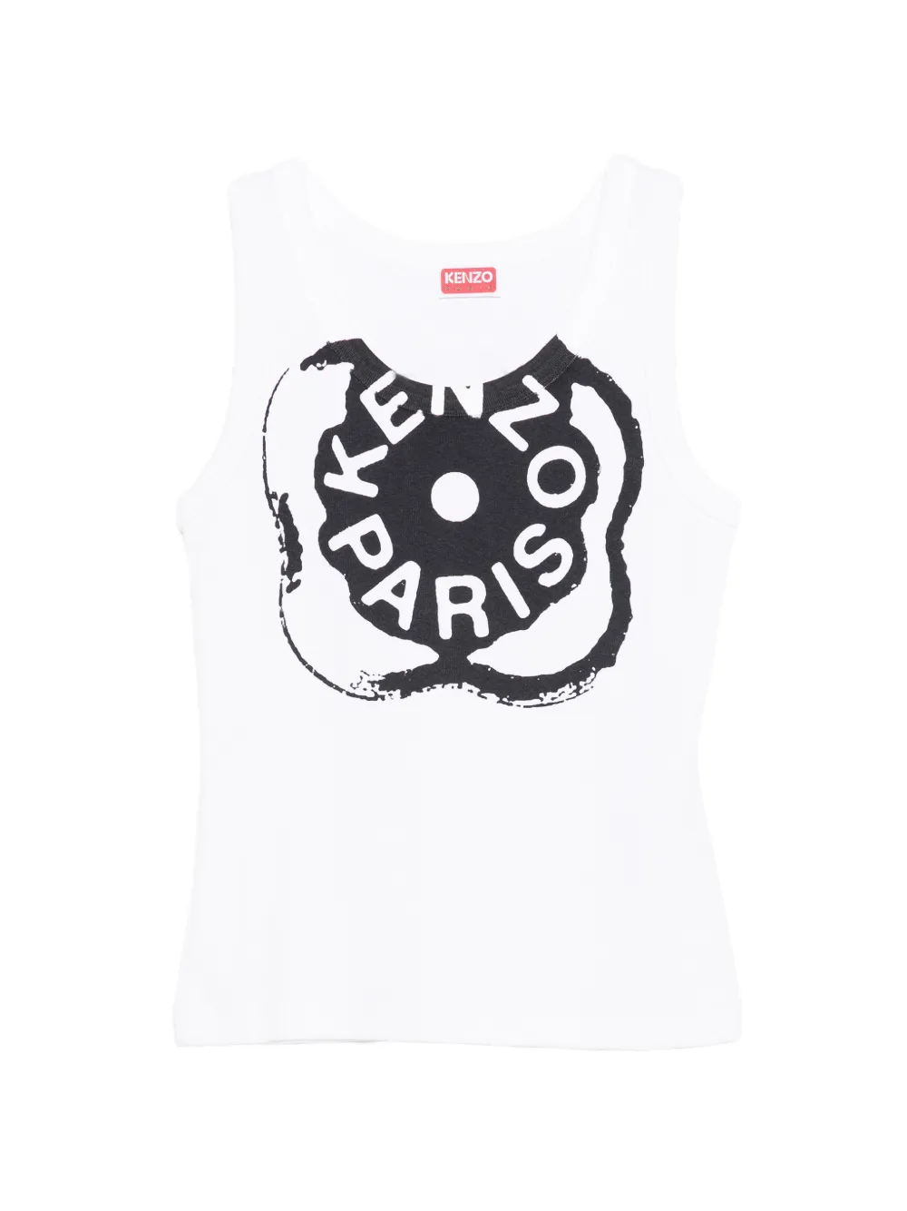 Kenzo graphic vest top - Bianco