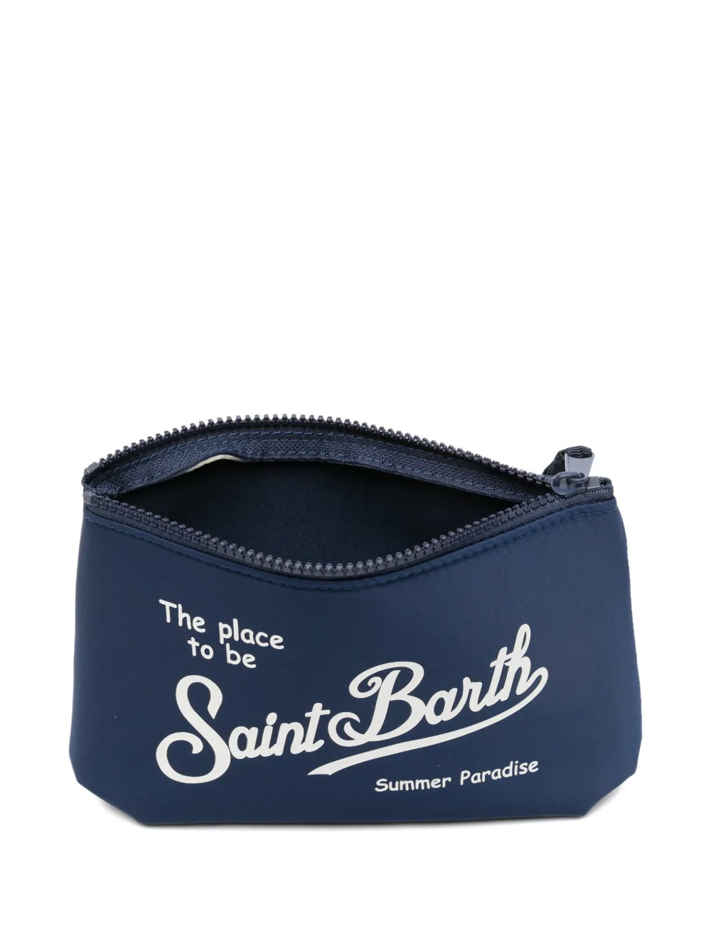 MC2 Saint Barth Aline clutch met logodetail Blauw