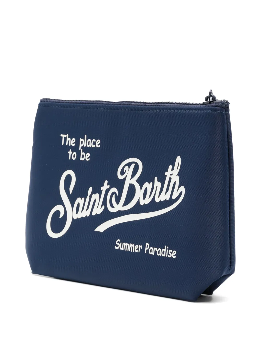MC2 Saint Barth Aline clutch met logodetail Blauw