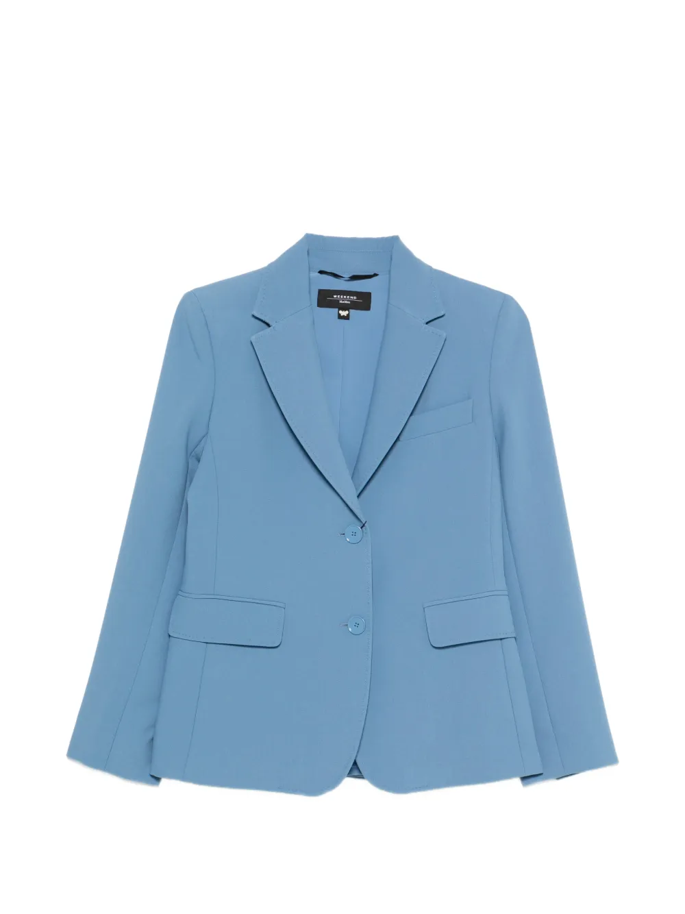 Weekend Max Mara buttonned pockets blazer - Blu