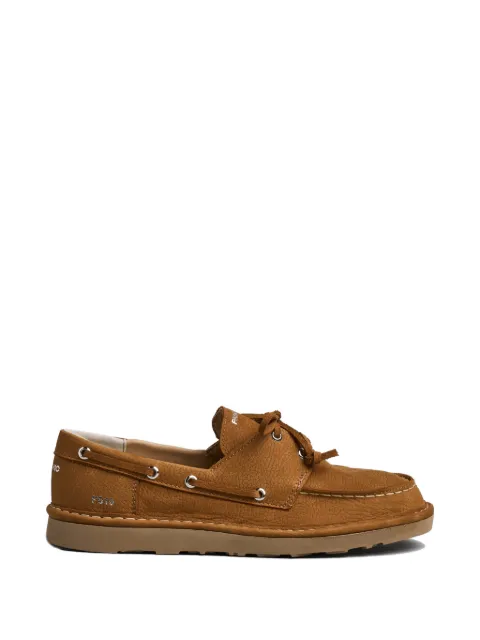 PANCHIC lace-up boat shoes
