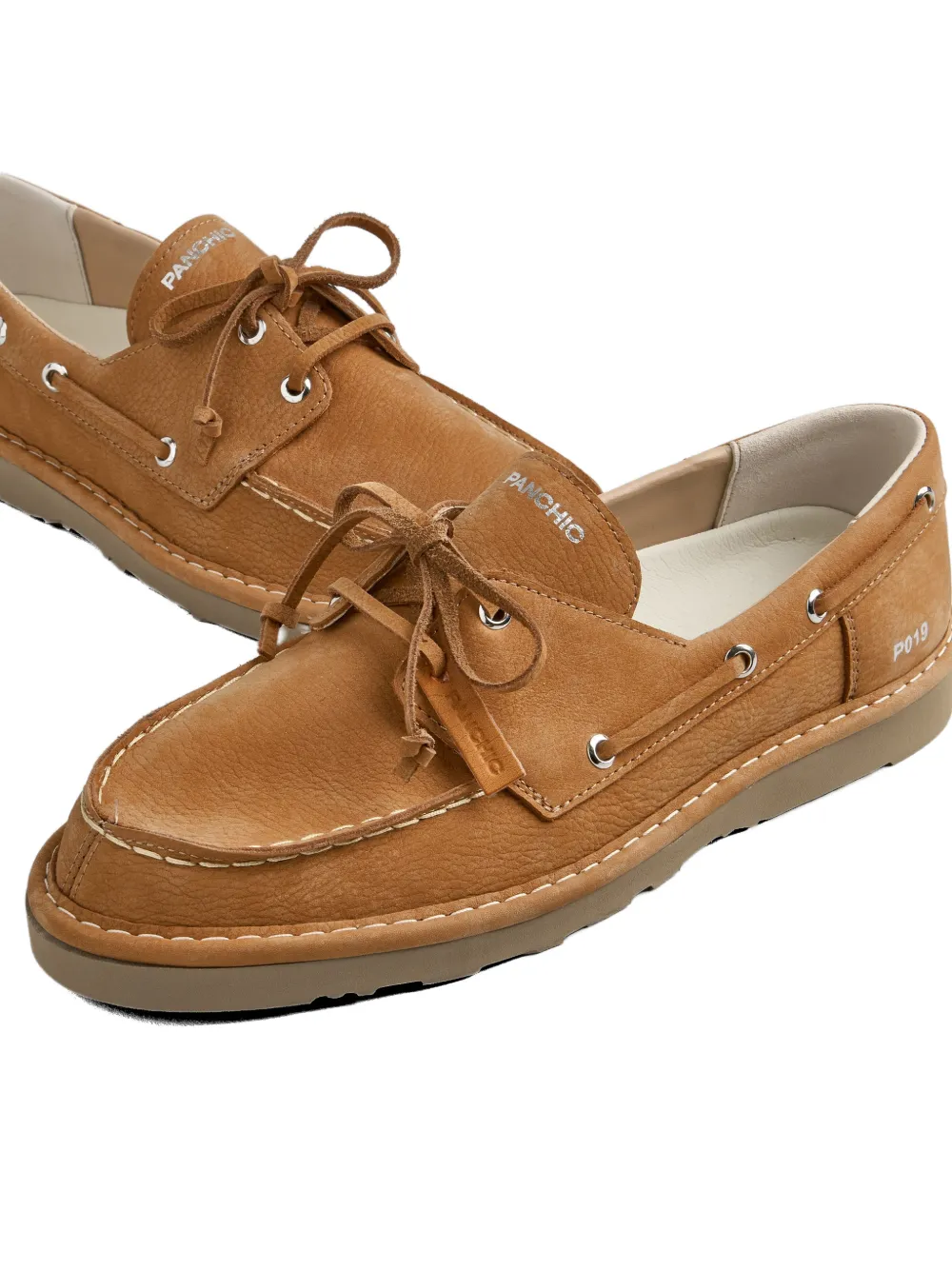 PANCHIC Bootschoenen met veters Bruin