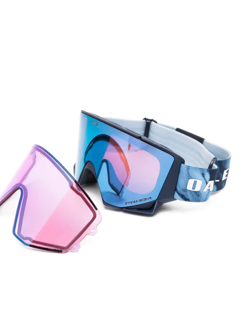  Oakley Gafas De Esquí Flow Scape Con Logo - Azul 