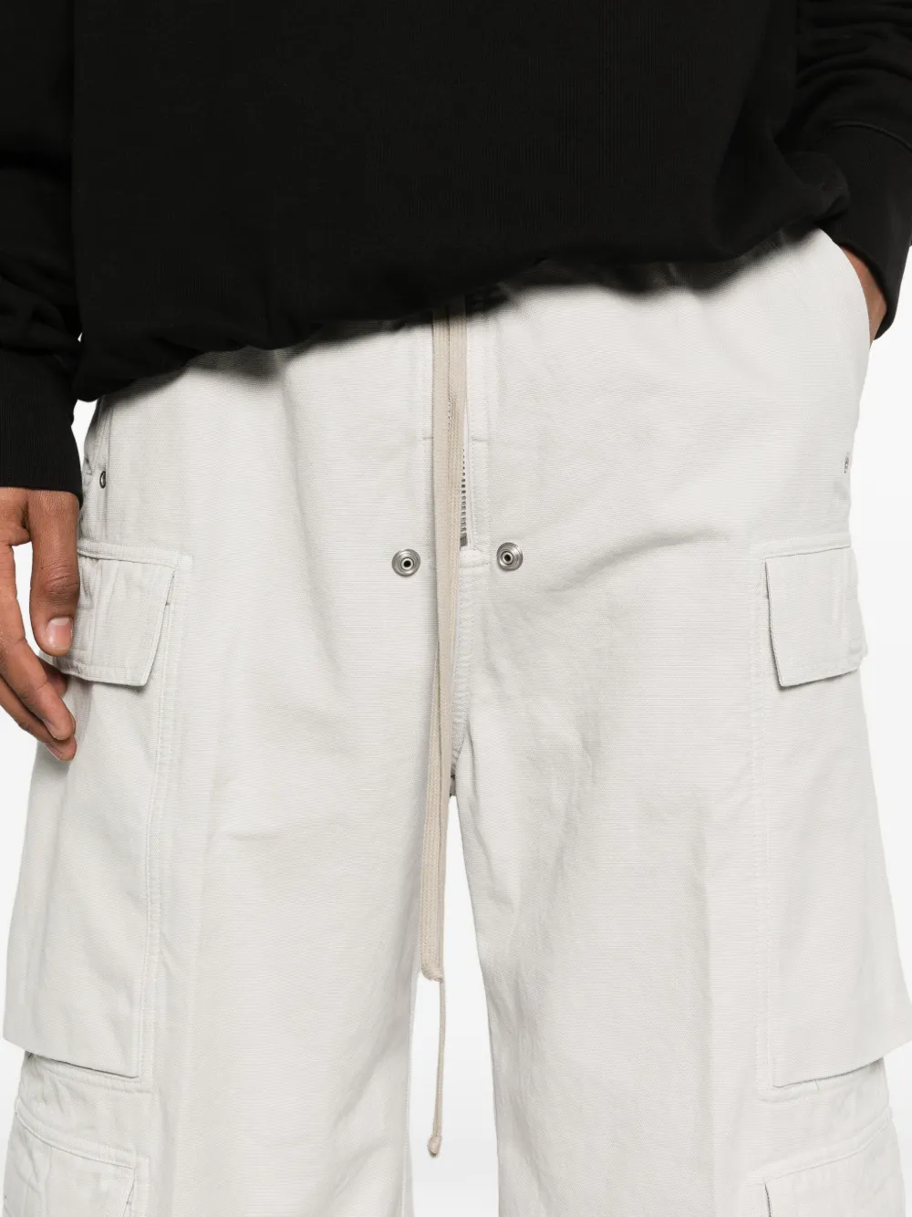 Rick Owens DRKSHDW Cargo broek Wit