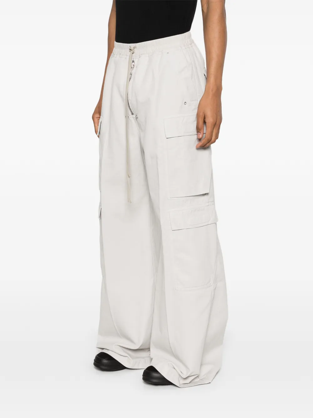 Rick Owens DRKSHDW Cargo broek Wit