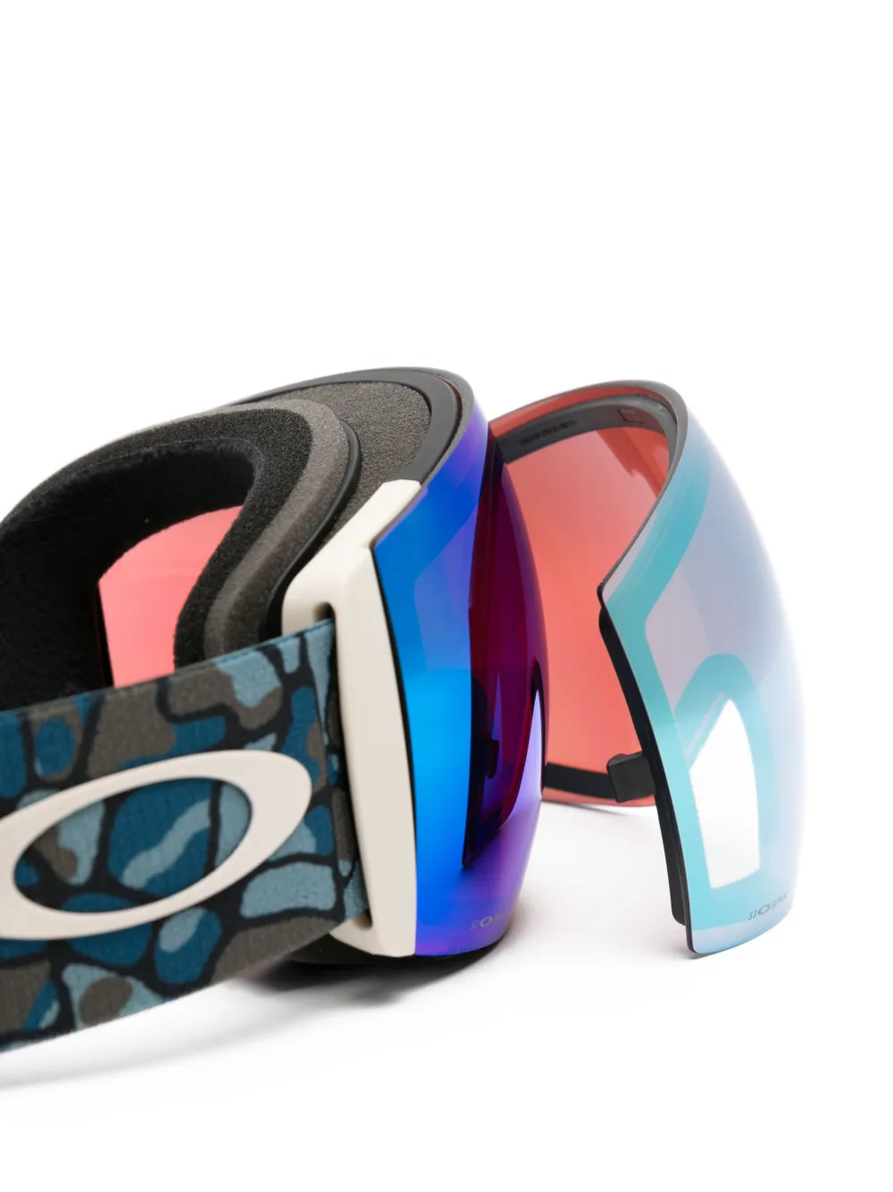  Oakley Large Flight Deck Pro Ski Goggles - Neutrals 
