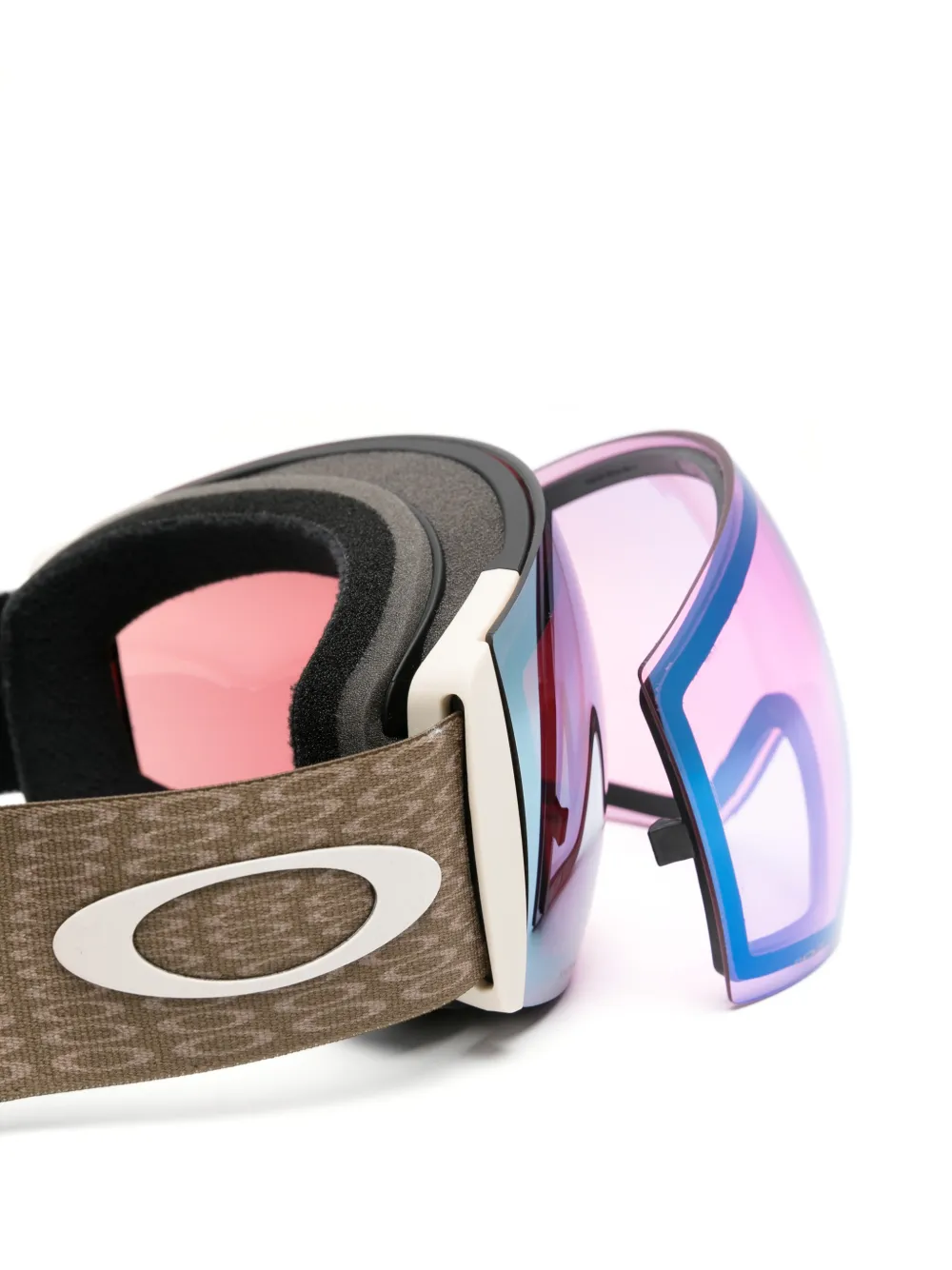 Oakley Grote Flight Deck Pro skibril Beige