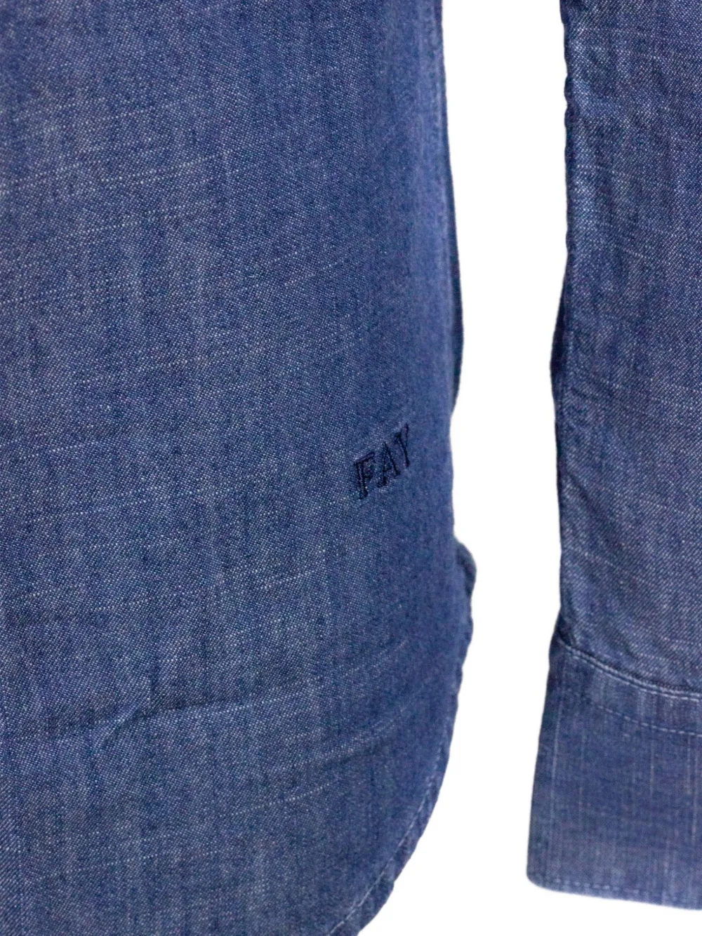  Fay Buttoned Shirt - Blue 