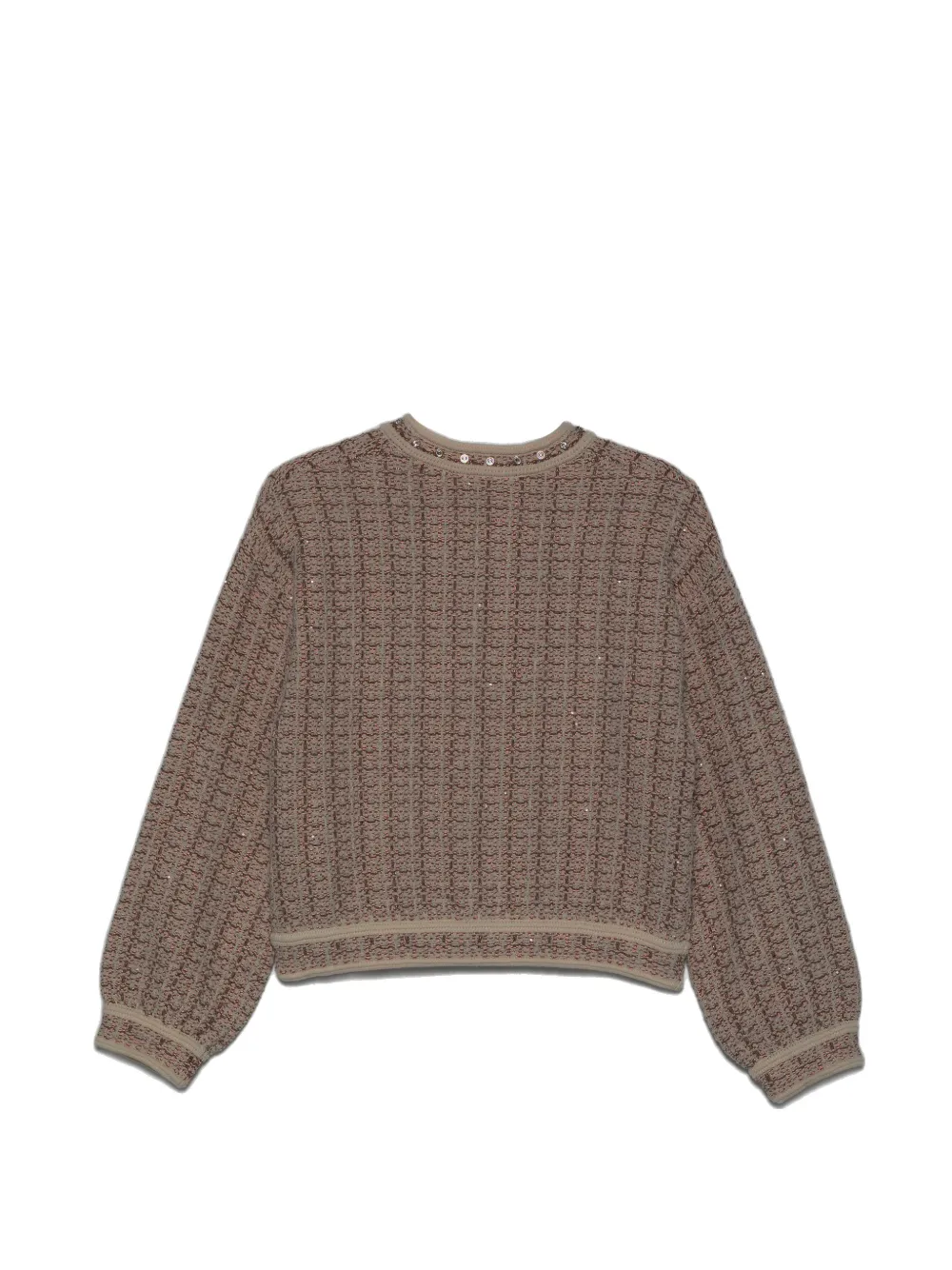  Liu Jo Sequinned Tweed Jacket - Neutrals 