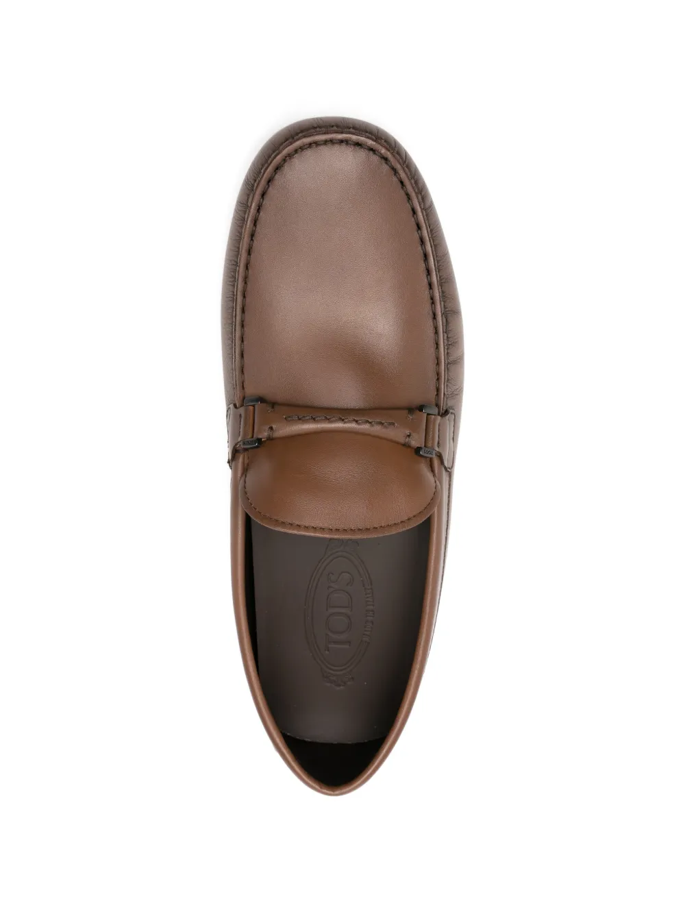 Tod's Leren loafers Bruin