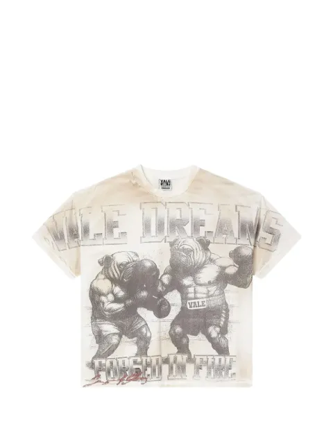 Vale playera con estampado gráfico