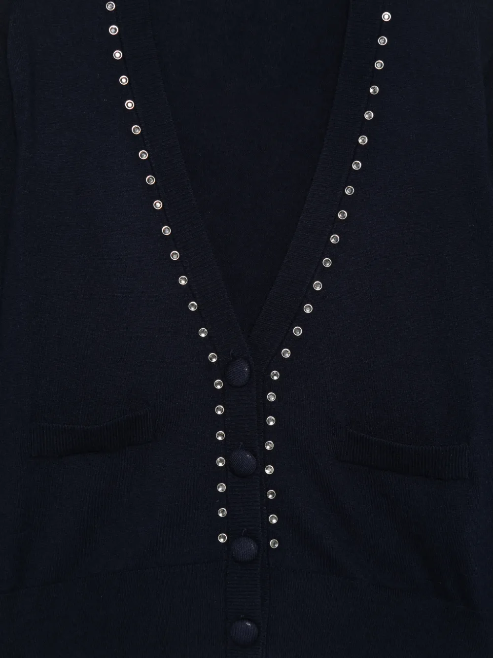  Liu Jo Crystal-embellished Cardigan - Blue 