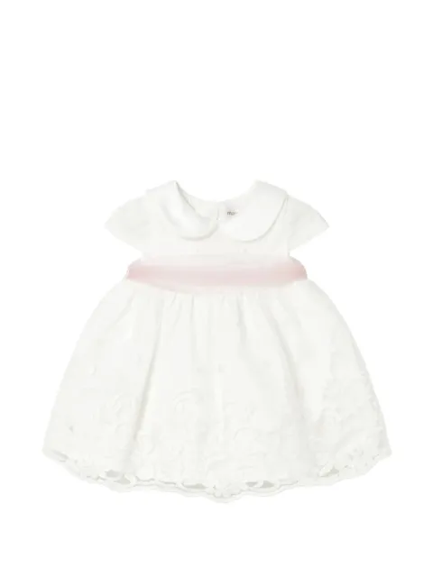 Mayoral платье с цветочной вышивкой