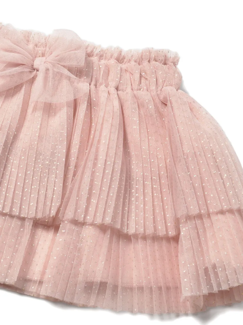  Mayoral Pleated Tulle Skirt - Pink 