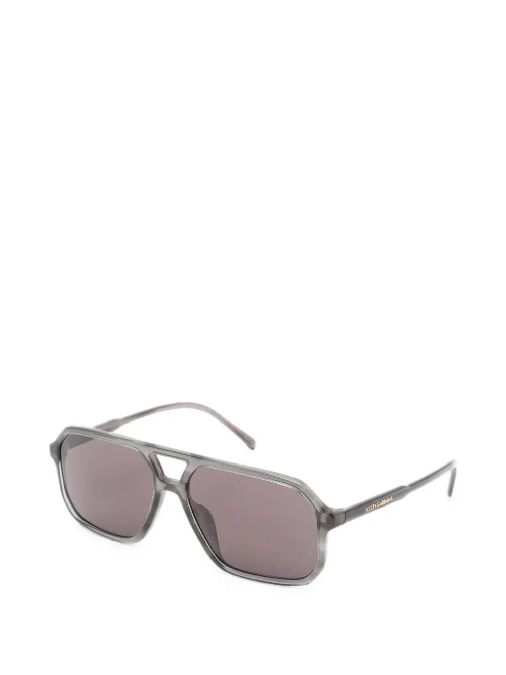 Dolce & Gabbana Eyewear Zonnebril met piloten montuur Grijs
