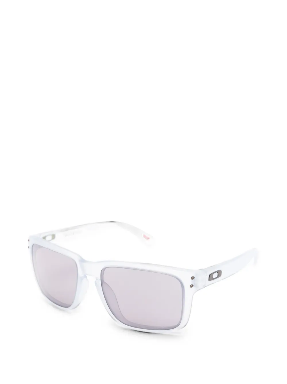 Oakley Zonnebril met vierkant montuur Grijs