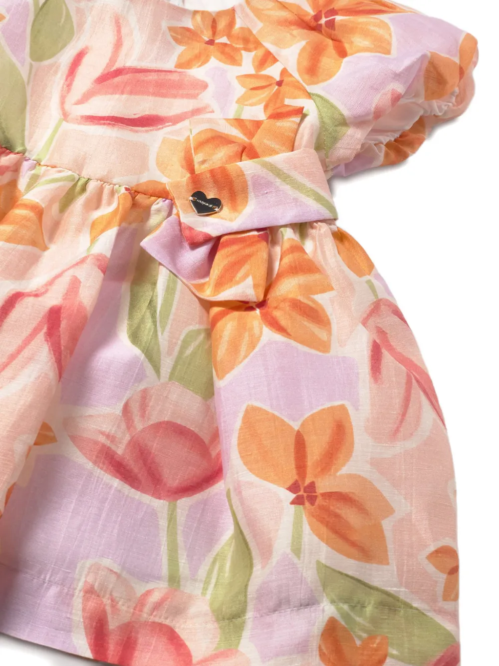 Mayoral Mini-jurk met bloemenprint Roze