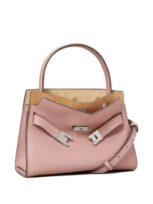 Tory Burch Petite Lee Radziwill Double Bag | Pink | FARFETCH