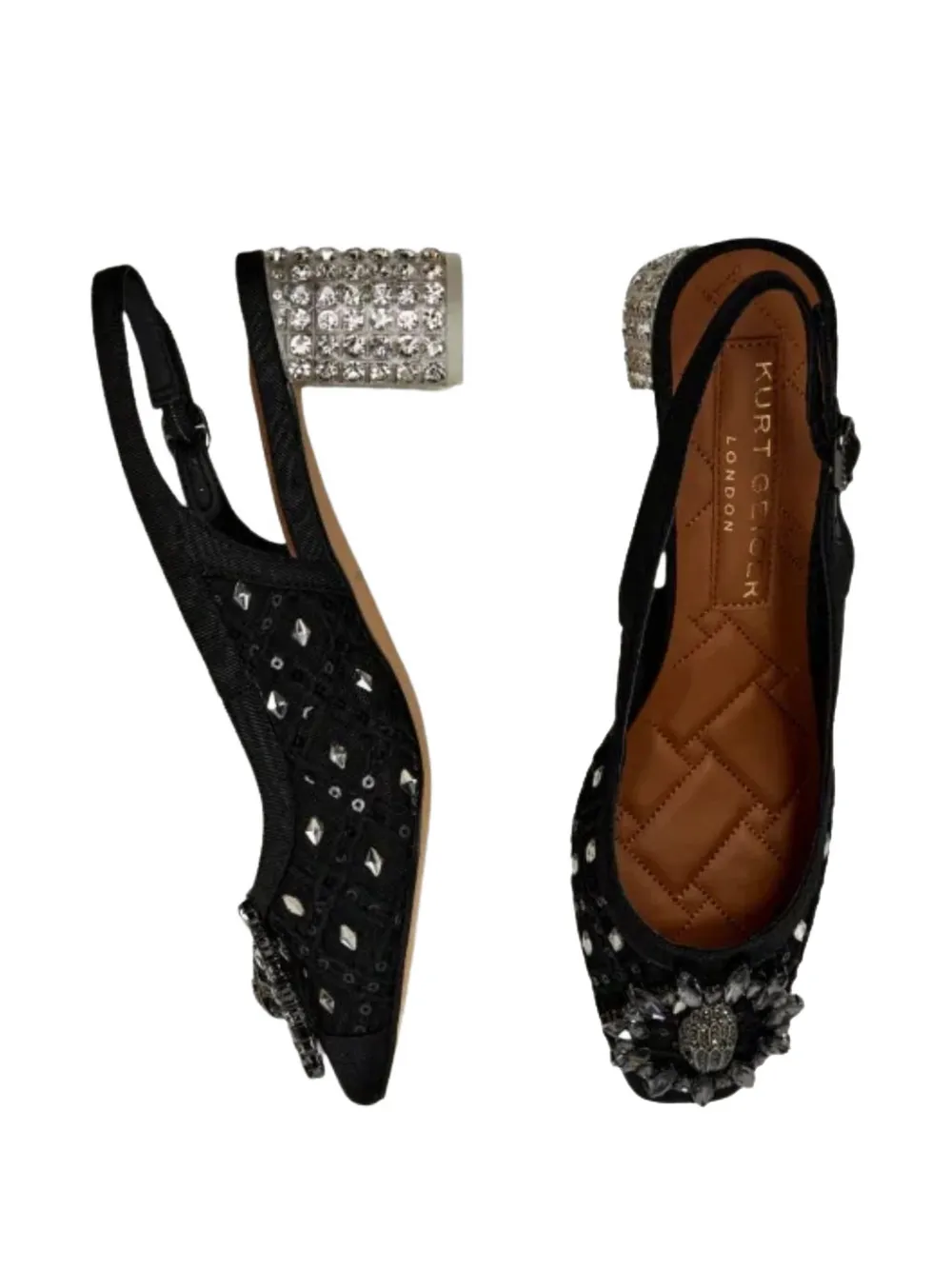 Kurt Geiger London Pumps verfraaid met stippen Zwart