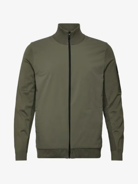 BOSS ribbed zip jacket