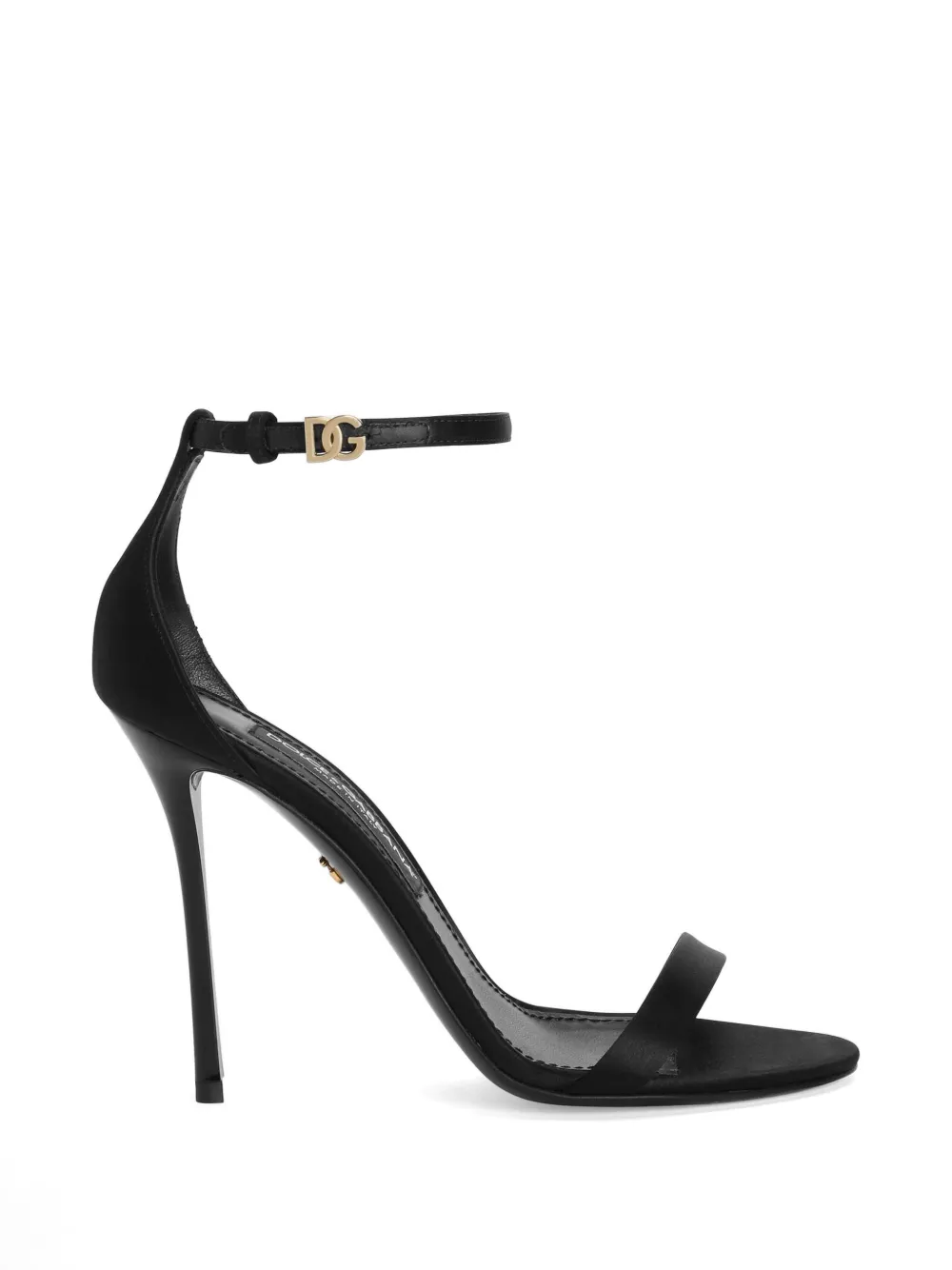 Dolce & Gabbana Keira buckle-strap heeled sandals Zwart